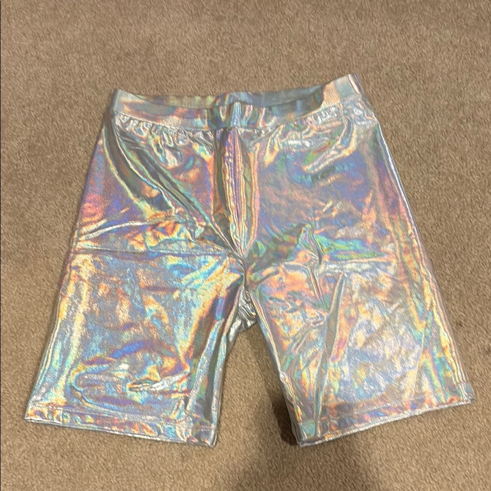 Iridescent Bike Shorts